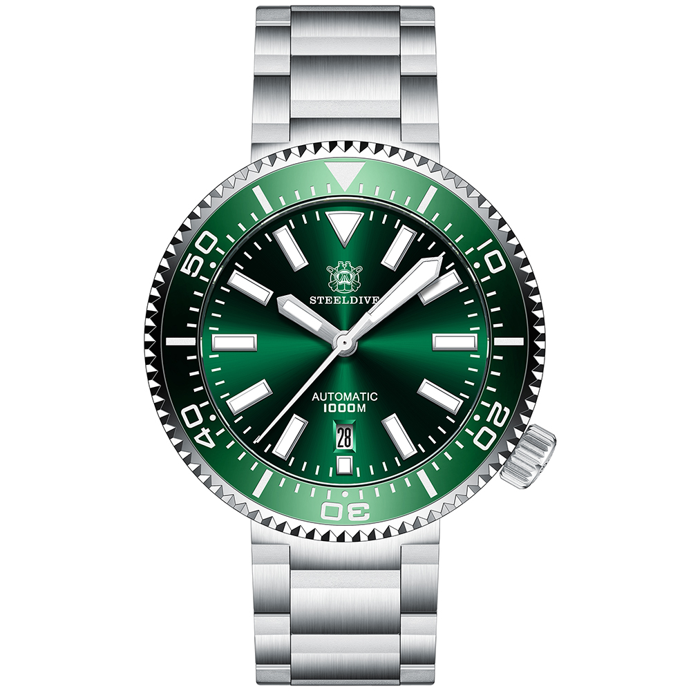 Seiko Watch Prospex - STEELDIVE Erkek Otomatik Saatler Dalgıç Izle